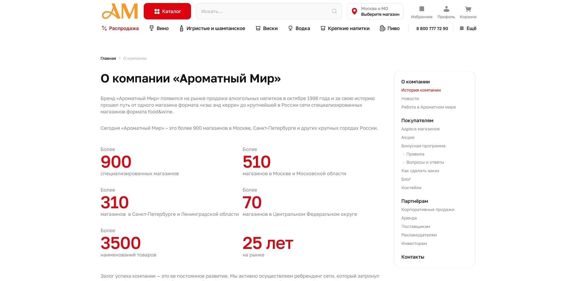 акции amwine