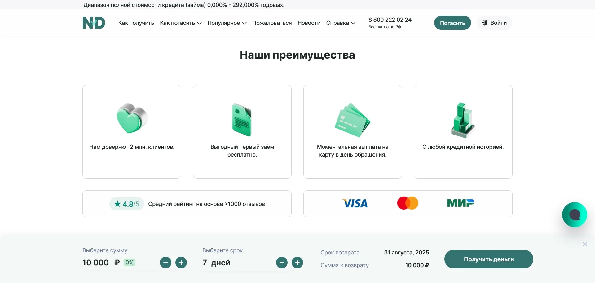 Надо Денег