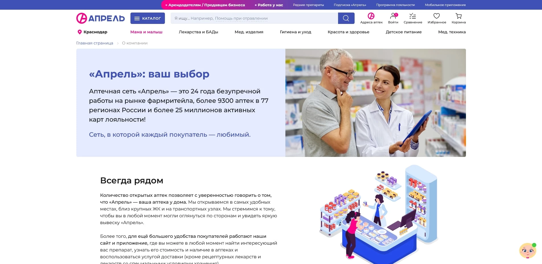 акции аптека апрель