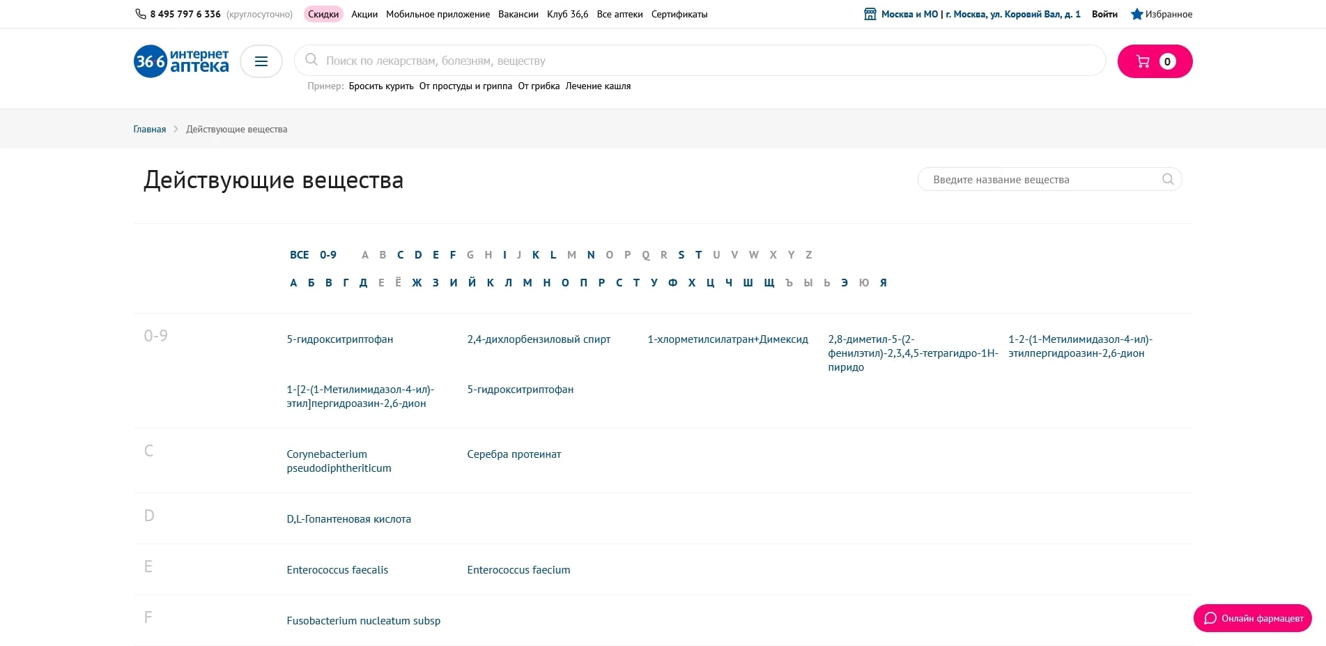 аптека36