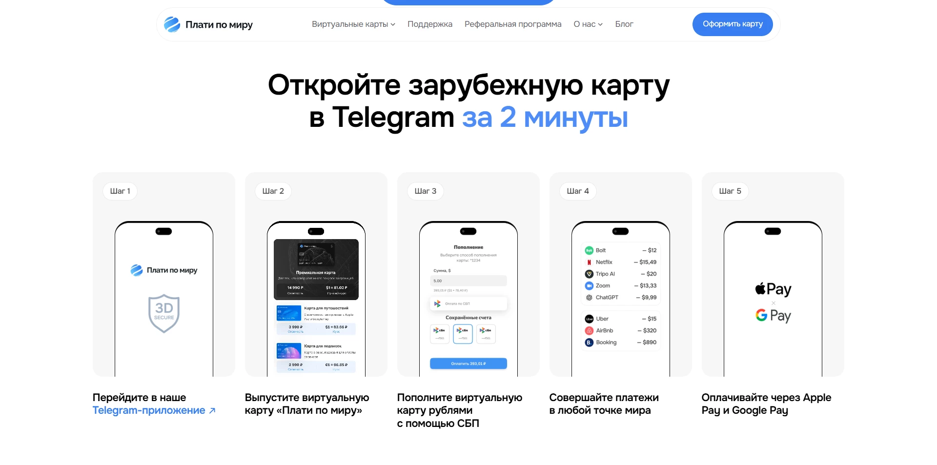 Плати по миру акции